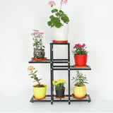 Evergreeness India "creats admiring products" Multiple tires heavy Pots Stand, Gardening Stand, Indoor Outdoor (3 TIRE VERTICAL)