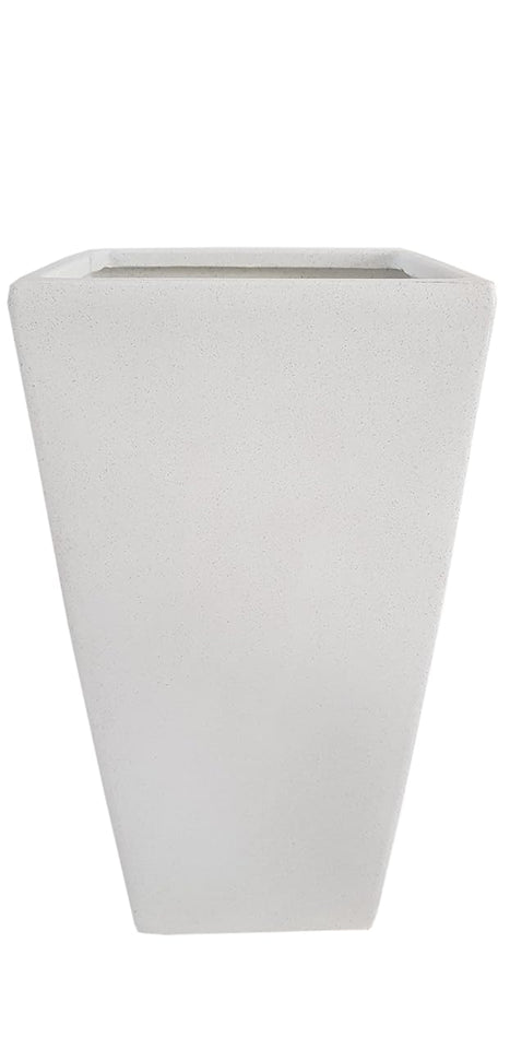 Evergreeness India Fiber Planter (Stone White)(Extra Large)(GCT 35)(With Drainage Hole) || Pots for Plants || Lightweight || Indoor-Outdoor || Non-Breakable || non-fading || Plant Directly ||