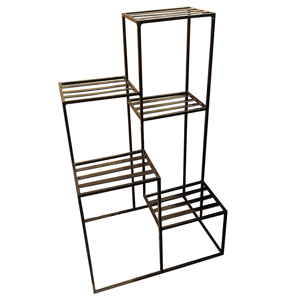 Evergreeness India Plant Stand/Pot Stands/Planter Stands in Vertical Shape for Up to 5 Pots