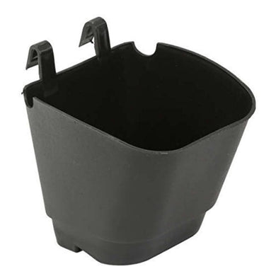 Evergreeness India Garden Wall Hanging Pot (Pack of 35, Black)