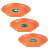 EVERGREENESS INDIA  UV Treated 9.2 inch Round Bottom Tray(Plate/Saucer) Suitable for 14 inch Round Plastic Pot