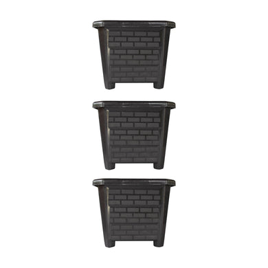 EVERGREENESS INDIA EarthBox-10 Square Plastic Planter