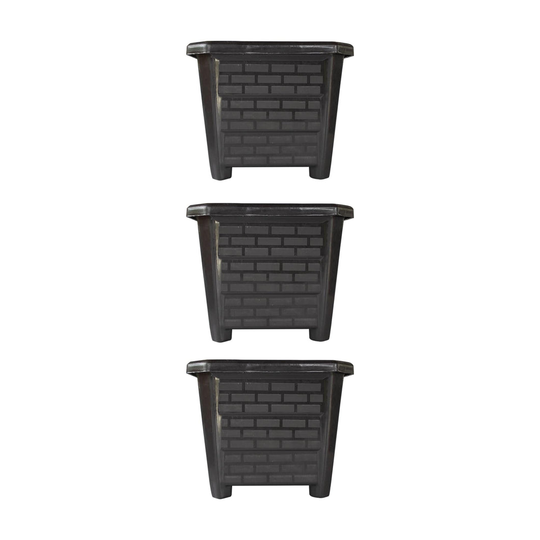 EVERGREENESS INDIA EarthBox-10 Square Plastic Planter