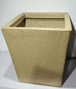 EVERGREENESS INDIA – ROTO Cube Planter  | Marble Sandstone Finish